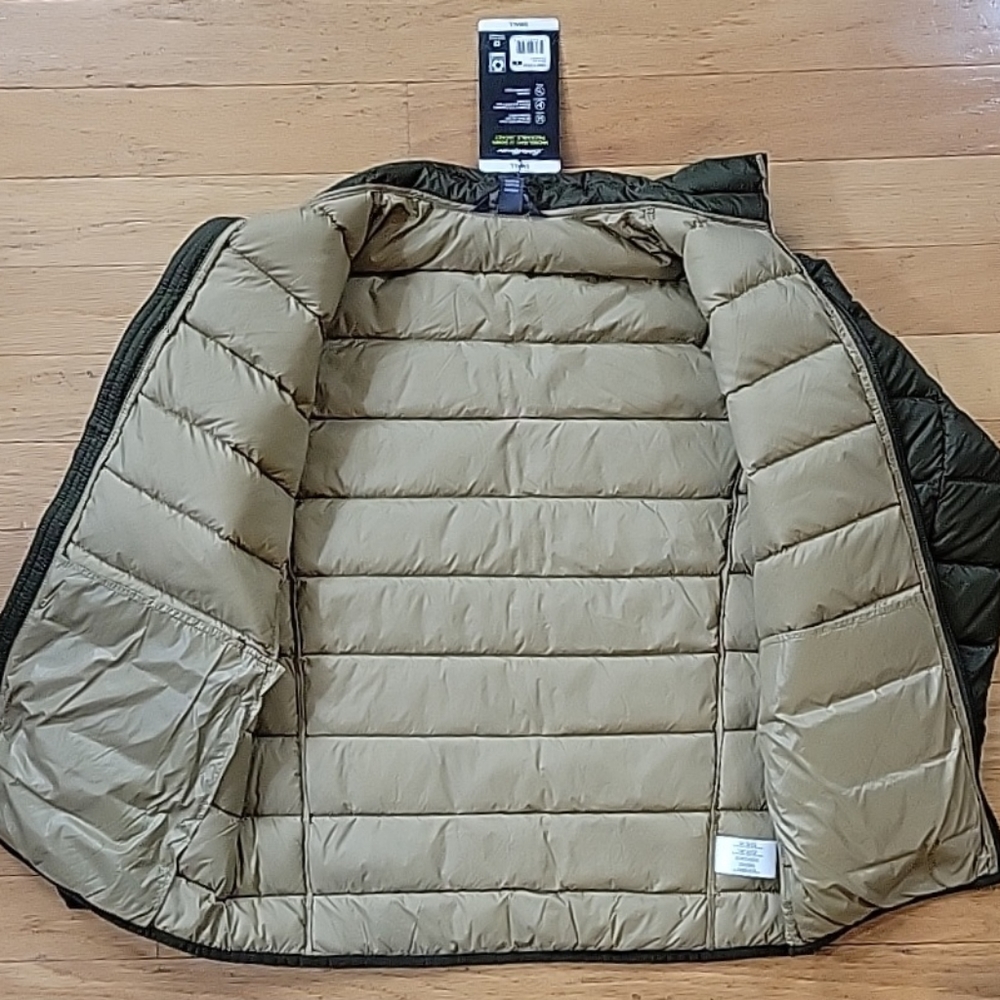 Eddie Bauer Microlight I V Down Packable Jacket Mens Size Small - Picture 10 of 16